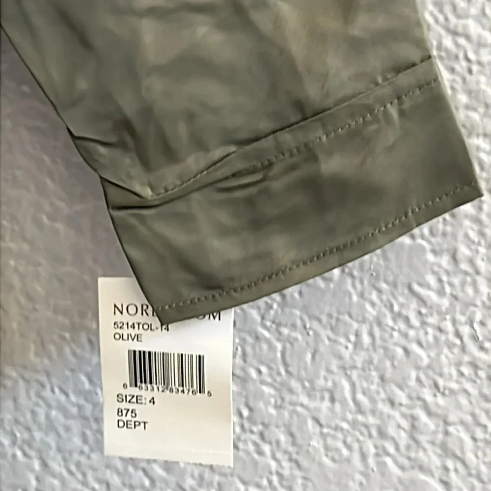 NWT Urban Republic Olive Green Anorak Jacket | Girls Size 4